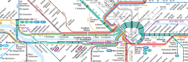 Netzpläne helfen bei der Orientierung