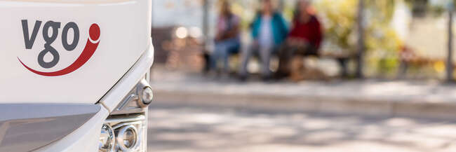 Bus und Haltestelle Bus und Haltestelle