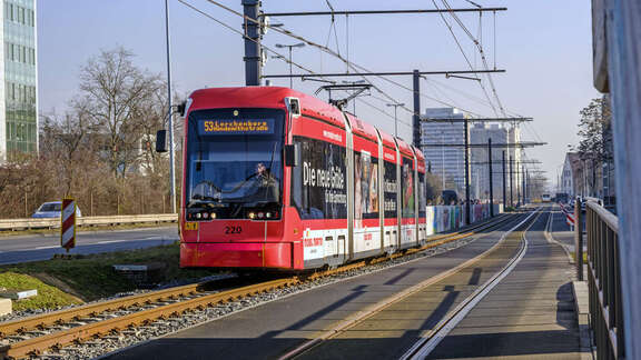 Mainzer Niederflurstraßenbahn Typ Vario Mainz Variobahn